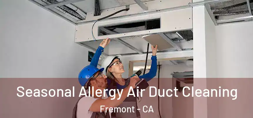  Seasonal Allergy Air Duct Cleaning Fremont - CA
